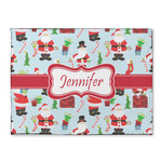 Santa and Presents Microfiber Screen Cleaner w/ Name or Text