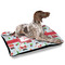 Santa and Presents Outdoor Dog Beds - Large - IN CONTEXT