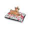 Santa and Presents Outdoor Dog Beds - Small - IN CONTEXT