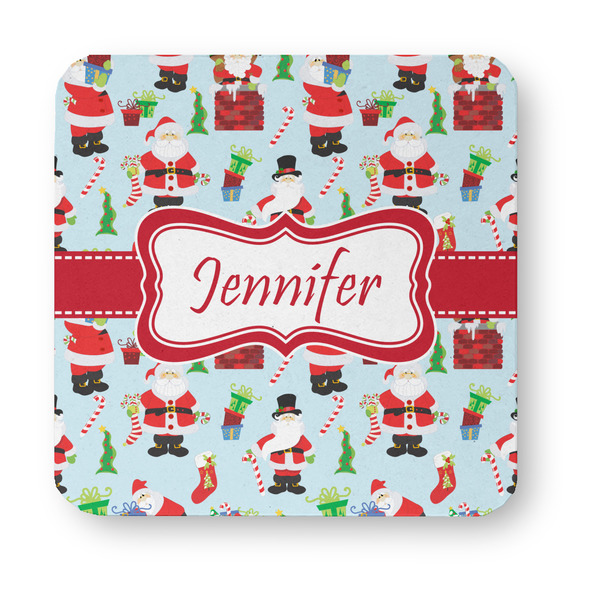 Santa and Presents Paper Coasters - Approval