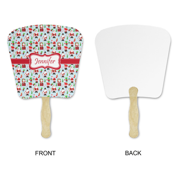 Santa and Presents Paper Fans - Approval
