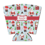 Santa and Presents Party Cup Sleeve - with Bottom (Personalized)
