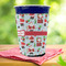Santa and Presents Party Cup Sleeves - with bottom - Lifestyle