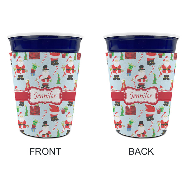 Santa and Presents Party Cup Sleeves - without bottom - Approval