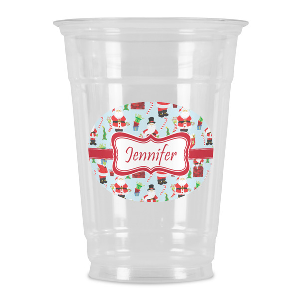 Custom Santa and Presents Party Cups - 16oz (Personalized)