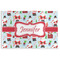 Santa and Presents Disposable Paper Placemats (Personalized)