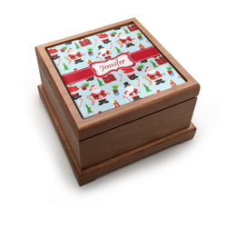 Santa and Presents Pet Urn w/ Name or Text