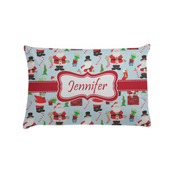 Santa and Presents Pillow Case - Standard w/ Name or Text