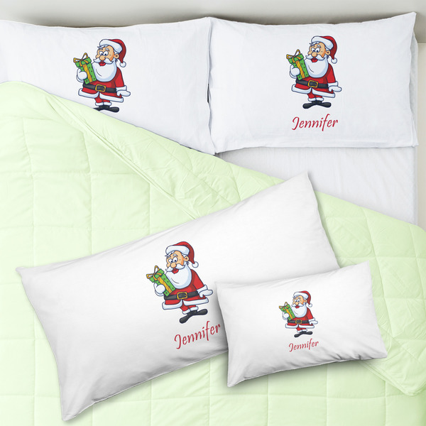 Santa and Presents Pillow Cases - LIFESTYLE
