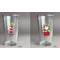 Santa and Presents Pint Glass - Two Content - Approval