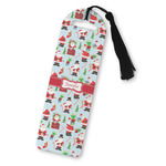 Santa and Presents Plastic Bookmark (Personalized)