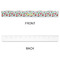 Santa and Presents Plastic Ruler - 12" - APPROVAL