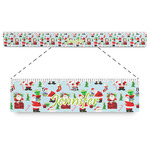 Santa and Presents Plastic Ruler - 12" (Personalized)