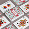Santa and Presents Playing Cards - Front & Back View
