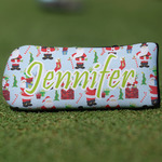 Santa and Presents Blade Putter Cover (Personalized)