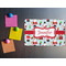Santa and Presents Rectangular Fridge Magnet - LIFESTYLE