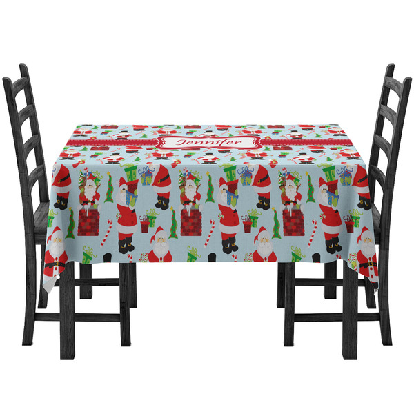 Custom Santa and Presents Tablecloth (Personalized)