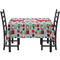 Santa and Presents Rectangular Tablecloths - Side View