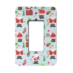 Santa and Presents Rocker Style Light Switch Cover - Single Switch