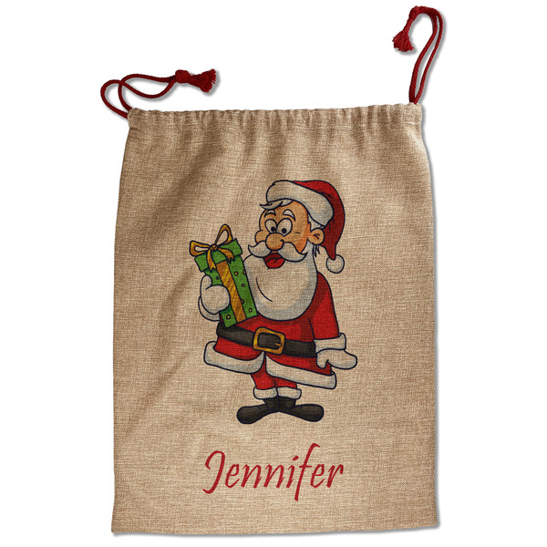 Santa and Presents Santa Bag - Front
