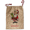 Santa and Presents Santa Sack - Front (Personalized)