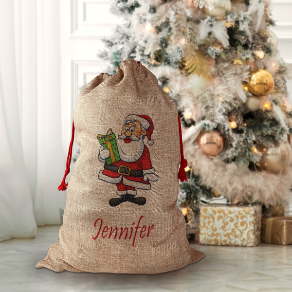 Santa and Presents Santa Bag - Lifestyle