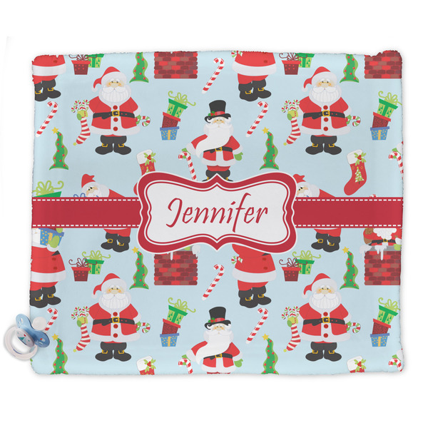 Custom Santa and Presents Security Blankets - Double Sided (Personalized)