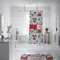 Santa and Presents Shower Curtain - Custom Size