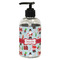 Santa and Presents Plastic Soap / Lotion Dispenser (8 oz - Small - Black) (Personalized)