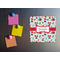 Santa and Presents Square Fridge Magnet - LIFESTYLE