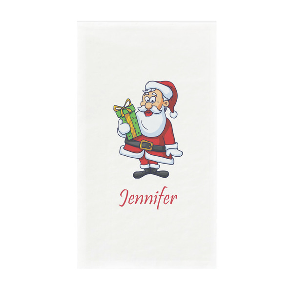 Custom Santa and Presents Guest Towels - Full Color - Standard (Personalized)