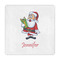 Santa and Presents Standard Decorative Napkin - Front View