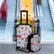 Santa and Presents Suitcase Set 4 - IN CONTEXT