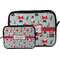 Santa and Presents Tablet Sleeve (Size Comparison)