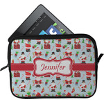 Santa and Presents Tablet Case / Sleeve (Personalized)
