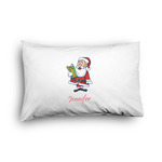 Santa and Presents Pillow Case - Toddler - Graphic (Personalized)