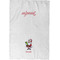 Santa and Presents Waffle Towel - Partial Print - Approval Image