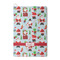 Santa and Presents Waffle Weave Golf Towel (Personalized)