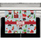 Santa and Presents Waffle Weave Towel - Full Color Print - Lifestyle2 Image