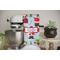 Santa and Presents Waffle Weave Towel - Full Color Print - Lifestyle Image