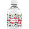 Santa and Presents Water Bottle Labels - Custom Sized (Personalized)