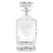 Santa and Presents Whiskey Decanter - 26oz Square - FRONT