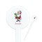Santa and Presents Round Plastic Stir Sticks (Personalized)