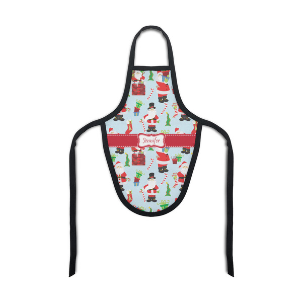 Custom Santa and Presents Bottle Apron (Personalized)