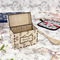 Santa and Presents Wood Recipe Boxes - Lifestyle