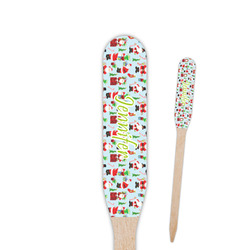 Santa and Presents Paddle Wooden Food Picks (Personalized)