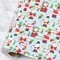 Santa and Presents Wrapping Paper Roll - Large - Main