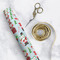 Santa and Presents Wrapping Paper Roll - Matte - In Context