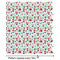Santa and Presents Wrapping Paper Roll - Matte - Partial Roll