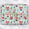Santa and Presents Wrapping Paper Roll - Matte - Wrapped Box